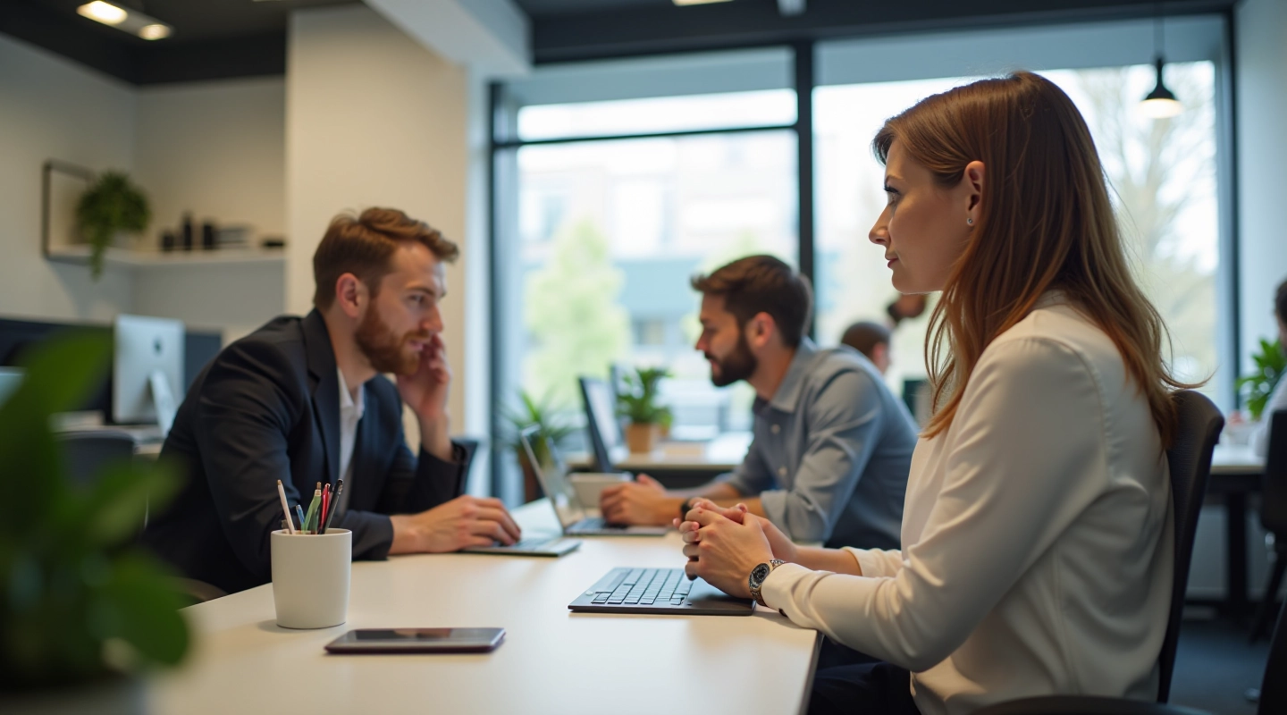 Ons team werkende aan campagne-strategieën